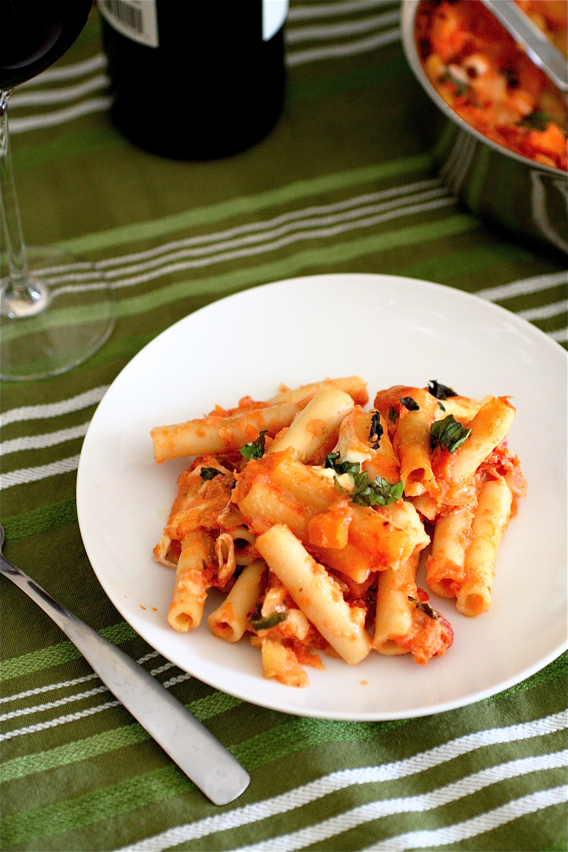 Baked Ziti The Curvy Carrot